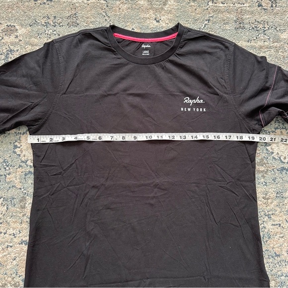 Rapha Shirts Rapha Black Cotton Cycling Tshirt Poshmark